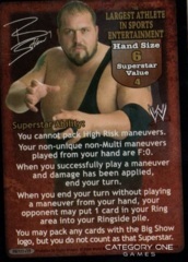 The Largest Athlete in Sports Entertainment (Big Show) Superstar Card